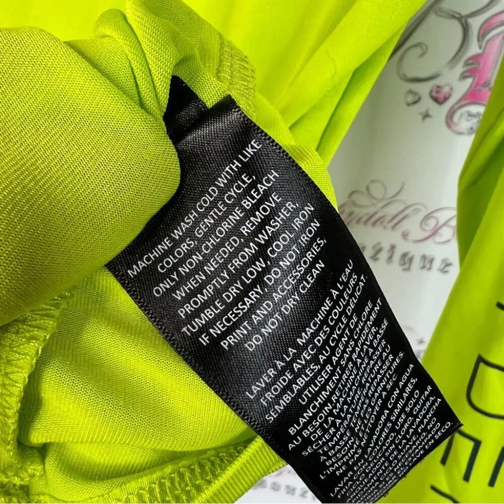 Spyder long sleeve graphic surf sand sun h2p Neon Green Performance Top